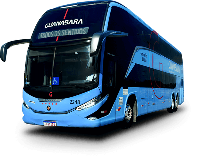 Imagem do ônibus do Guanabara